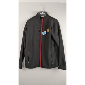 Chicago Blackhawks Softshell Jacket •‎ Men's M • NHL Official